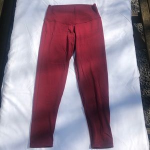 Red Aerie Leggings